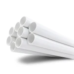 انابيب بلاستيك UPVC مقاس 3 إنش سمك 4.24 مم لون أبيض ضغط 13.8 بار