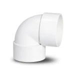 كوع UPVC 87.5° مقاس 1/2 إنش لون أبيض