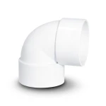 كوع UPVC 87.5° مقاس 1/4 1 إنش لون أبيض