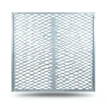 Galvanized Steel Expanded Metal Mesh Thickness 3 mm Width 2.44 m Length 3 m