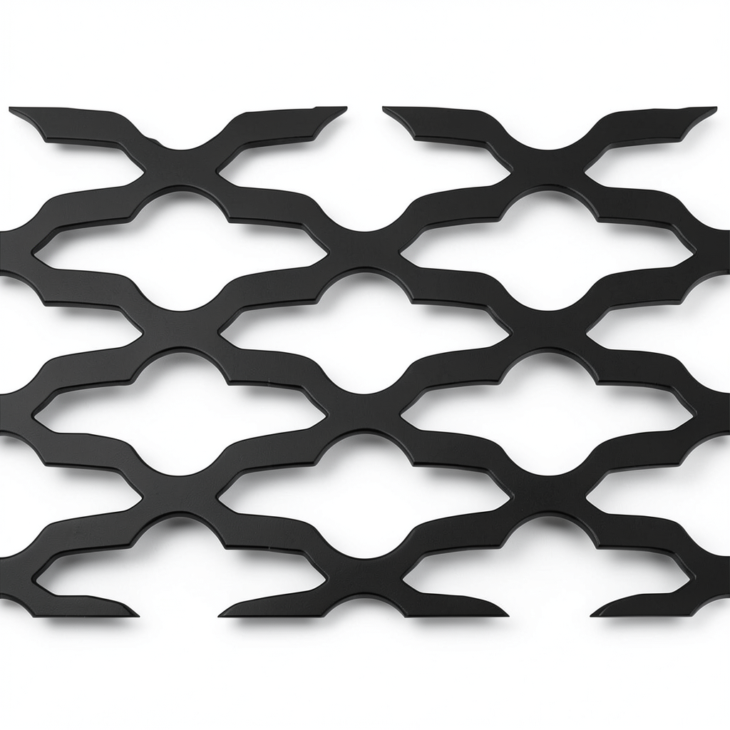 Hot Rolled Expanded Metal 1.4 mm Thickness, 1.22 M Width, 1 M Length, Mozakhraf Design