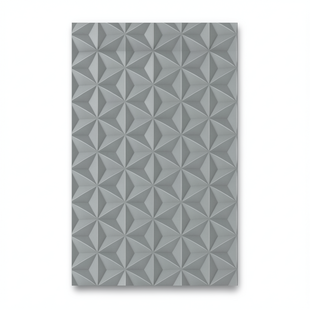 Dutch Modern Wall Decoration 10m x 0.53m Grey Color, Model 17367