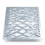 Galvanized Steel Expanded Metal Mesh Thickness 3 mm Width 2.44 M Length 5 M