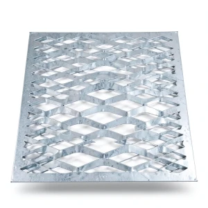 Galvanized Steel Expanded Metal Mesh Thickness 3 mm Width 2.44 M Length 5 M