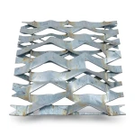 Hot Rolled Expanded Metal Wiremesh Memari Form 3.8 mm Diameter 2.44×6 m