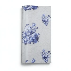 Floral Wallpaper Gray Color 10m x 0.53m Model 17805