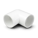 كوع UPVC زاوية °90 جدول 40 مقاس 1 إنش أبيض