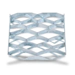 Galvanized Steel Expanded Metal Mesh Thickness 3.8 mm Width 2.44 m Length 2 m