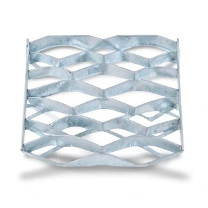 Galvanized Steel Expanded Metal Mesh Thickness 3.8 mm Width 2.44 m Length 2 m