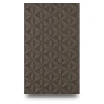 Dutch Modern Wall Covering 10m x 0.53m Dark Brown, Model 17368