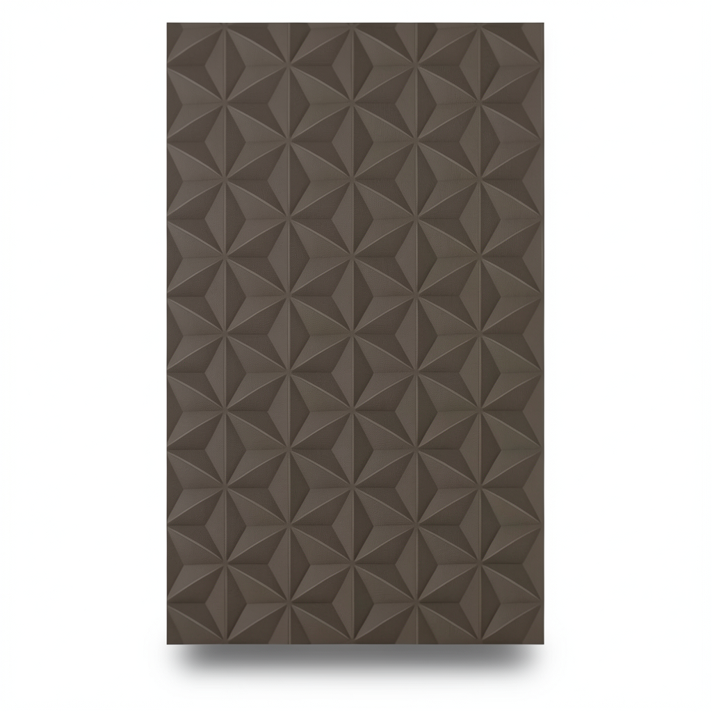 Dutch Modern Wall Covering 10m x 0.53m Dark Brown, Model 17368