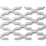 Hot Rolled Expanded Metal Mesh 1.4 mm Wire Diameter, Size 1.22×2 m, Mozakhraf