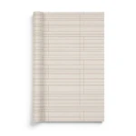 Floral Wall Decoration 10m x 0.53m Beige Color, Model 17812