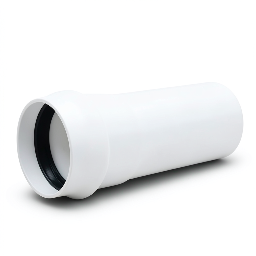 مواسير UPVC ضغط 2 بار كلاس 1، مقاس 125 مم، سماكة 1.8 مم، لون أبيض