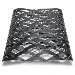 Hot Rolled Black Steel Expanded Metal Mesh Thickness 3 mm Width 2.44 m Length 5 m