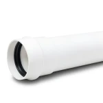 مواسير UPVC ضغط 6 بار كلاس 3، مقاس 75 mm، سماكة 2.2 mm، لون أبيض