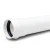 مواسير UPVC ضغط 6 بار كلاس 3، مقاس 75 mm، سماكة 2.2 mm، لون أبيض - Image 1