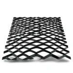 Hot Rolled Black Steel Expanded Metal Mesh Thickness 3 mm Width 2.44 m Length 6 m
