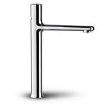Italian High Automatic Brass Washbasin Mixer, Chrome Color