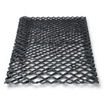 Hot Rolled Black Steel Expanded Metal Mesh Thickness 3.8 mm Width 2.44 m Length 1 m
