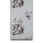 Dutch Floral Wallpaper 10m x 0.53m Gray, Model 17806