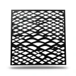 Mazyoon Hot Rolled Black Steel Expanded Metal Mesh 3.8mm Thickness 2.44m x 3m Width