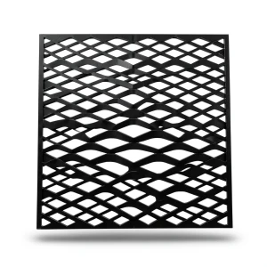شبكة معدن مزيون سلك حديد اسود بقلاوة سمك 3.8 ملم عرض 2.44 متر طول 3 متر