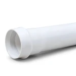 مواسير بلاستيك UPVC ضغط 2 بار كلاس 1، مقاس 280 مم، سماكة 2.3 مم، لون أبيض