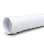 انابيب بلاستيك UPVC ضغط 10 بار كلاس 4، مقاس 25 مم، سماكة 1.5 مم، لون ابيض