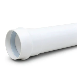 انابيب بلاستيك UPVC ضغط 10 بار كلاس 4، مقاس 25 مم، سماكة 1.5 مم، لون ابيض