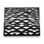 Hot Rolled Black Steel Expanded Metal Mesh Thickness 3.8 mm Width 2.44 m Length 4 m