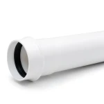انابيب بلاستيك UPVC ضغط 6 بار كلاس 3، مقاس 125 مم، سماكة 3.7 مم، لون ابيض