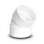 UPVC Plastic Elbow 45° 8 Inch White - Image 1