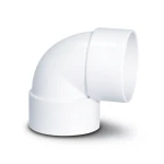 كوع UPVC 87.5° مقاس 1/2 إنش لون أبيض