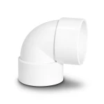 كوع UPVC 87.5° مقاس 1/4 1 إنش لون أبيض