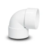 UPVC Elbow 87.5° Size 8 Inch White Color