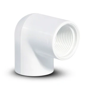كوع UPVC 87.5° بسن داخلي مقاس 1/2 Inch لون أبيض