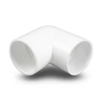كوع UPVC زاوية °90 جدول 40 مقاس 1 إنش أبيض