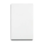 Porcelain Floor Tiles Height 10 mm, Size 120x60 cm, Matt White Color, Latemar Model