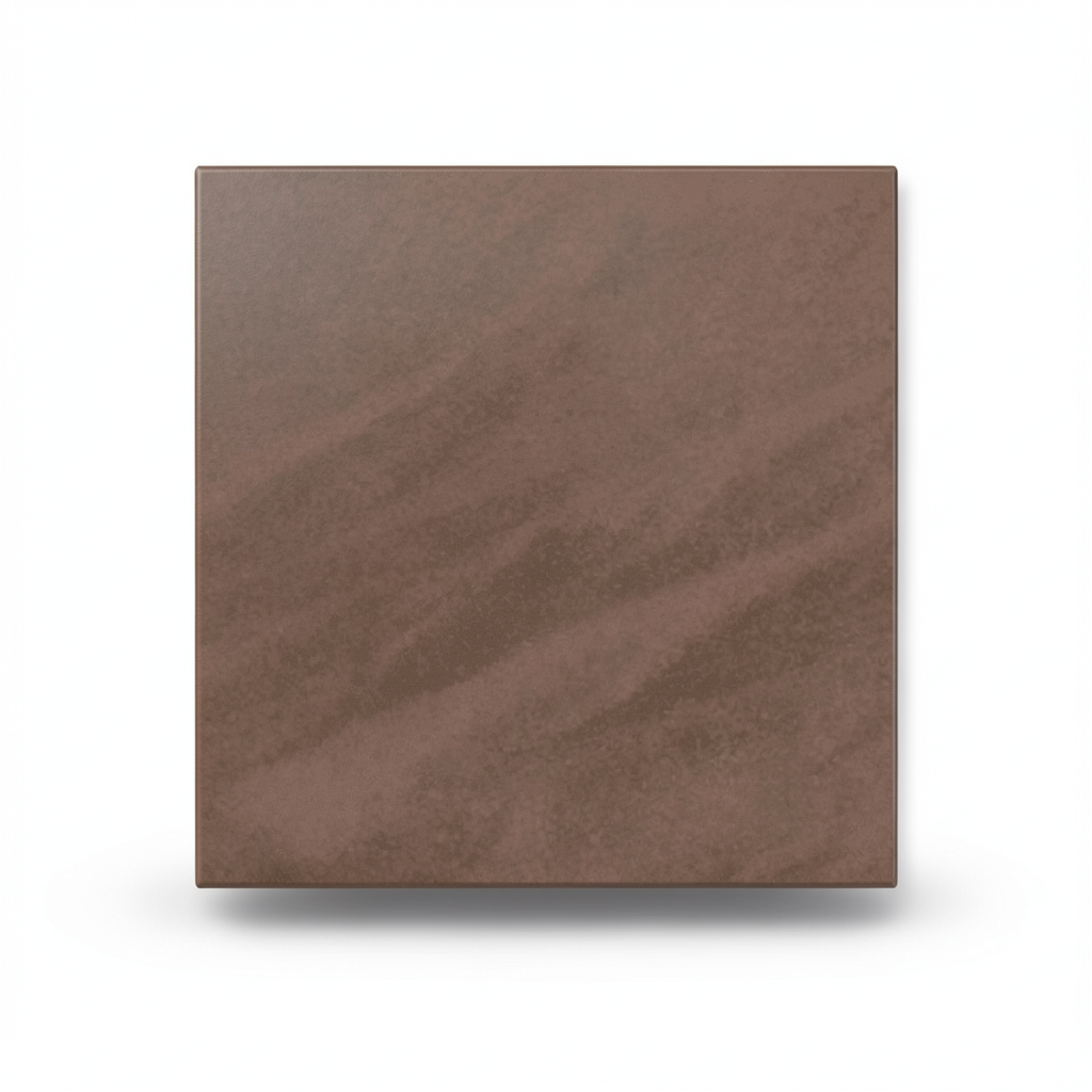 Porcelain Floor Tiles 60x60 cm Thickness 10 mm, Matte Chocolate, Legend Design