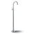 Stand Washbasin Mixer Brass Height 110 cm, Chrome Color | Saudi Ceramics - Image 1