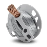 Stranded Copper Electric Wire 4mm2, 450/750V PVC Insulation, Gray