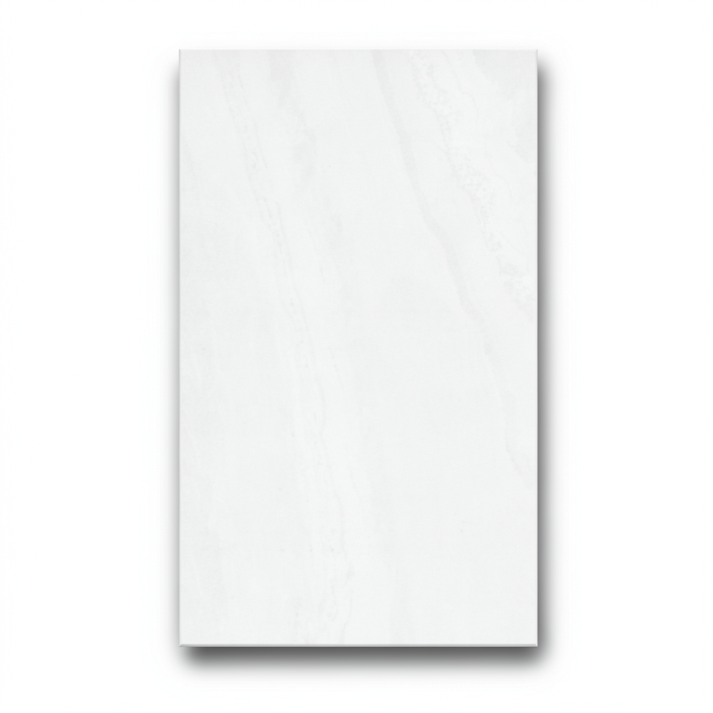 Porcelain Floor Tiles Height 10 mm, Size 120x60 cm, Matt White Color, Latemar Model