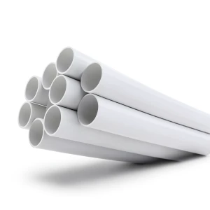 مواسير بلاستيك UPVC مقاس 3/4 إنش ضغط 17.2 بار سمك 1.57 مم لون أبيض