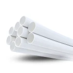 UPVC Plastic Pipe Nominal Pressure 17.2 Bar Size 1 inch Thickness 1.96 mm White