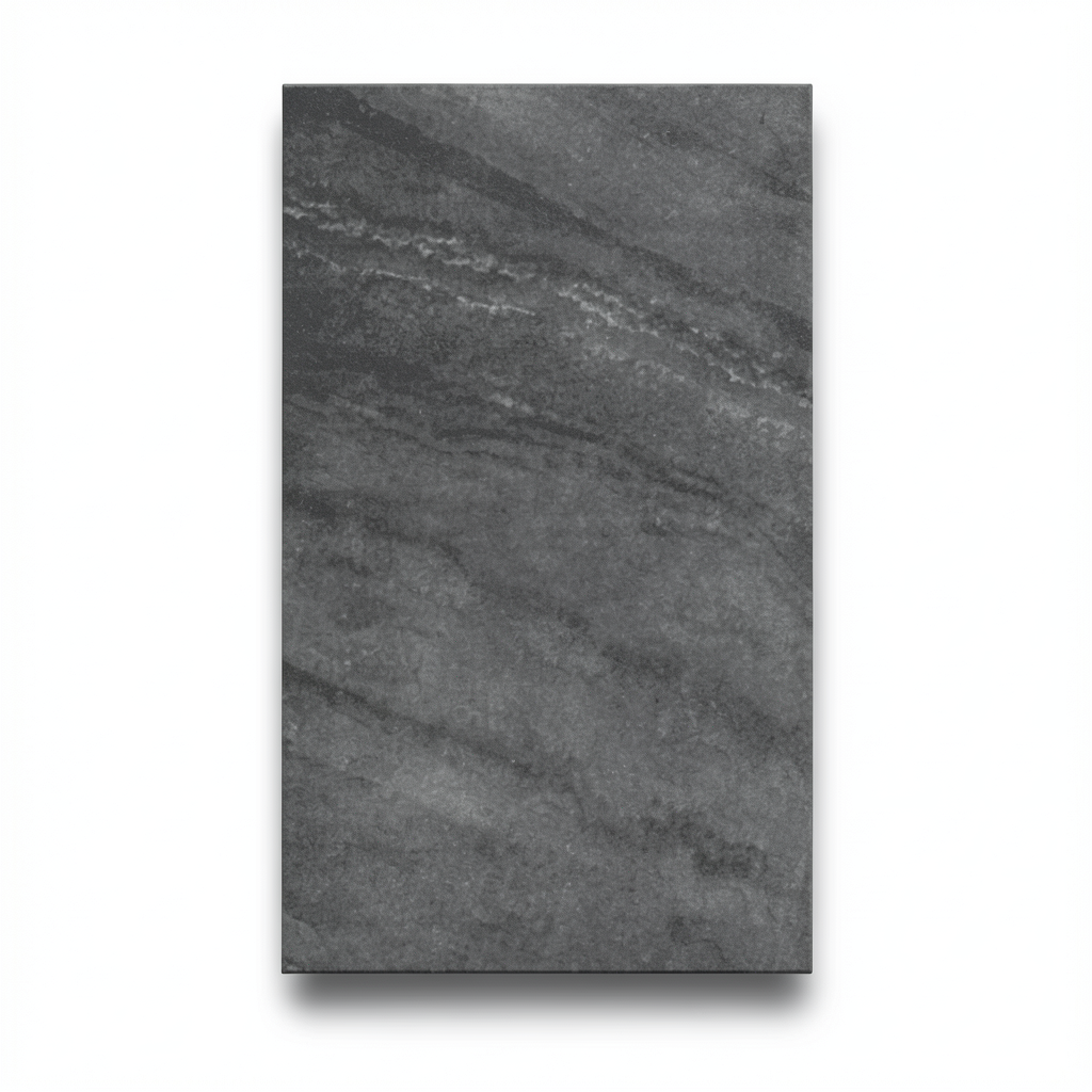 Porcelain Floor Tiles 10 mm Height, 120x60 cm Size, Antracite Color, Latemar Model