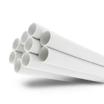 UPVC Plastic Pipe 4 inch Thickness 6.73 mm Pressure 17.2 Bar White Color