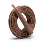 70mm Stranded Electric Wire Copper Conductor 450/750 Volts PVC Insulated Brown