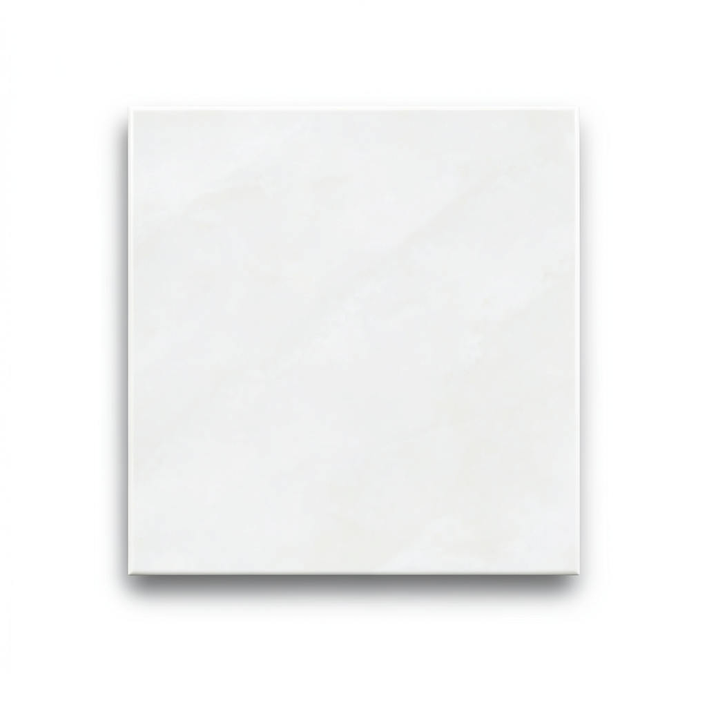 Ceramic Floor Tiles Size 33x33 cm, White Color