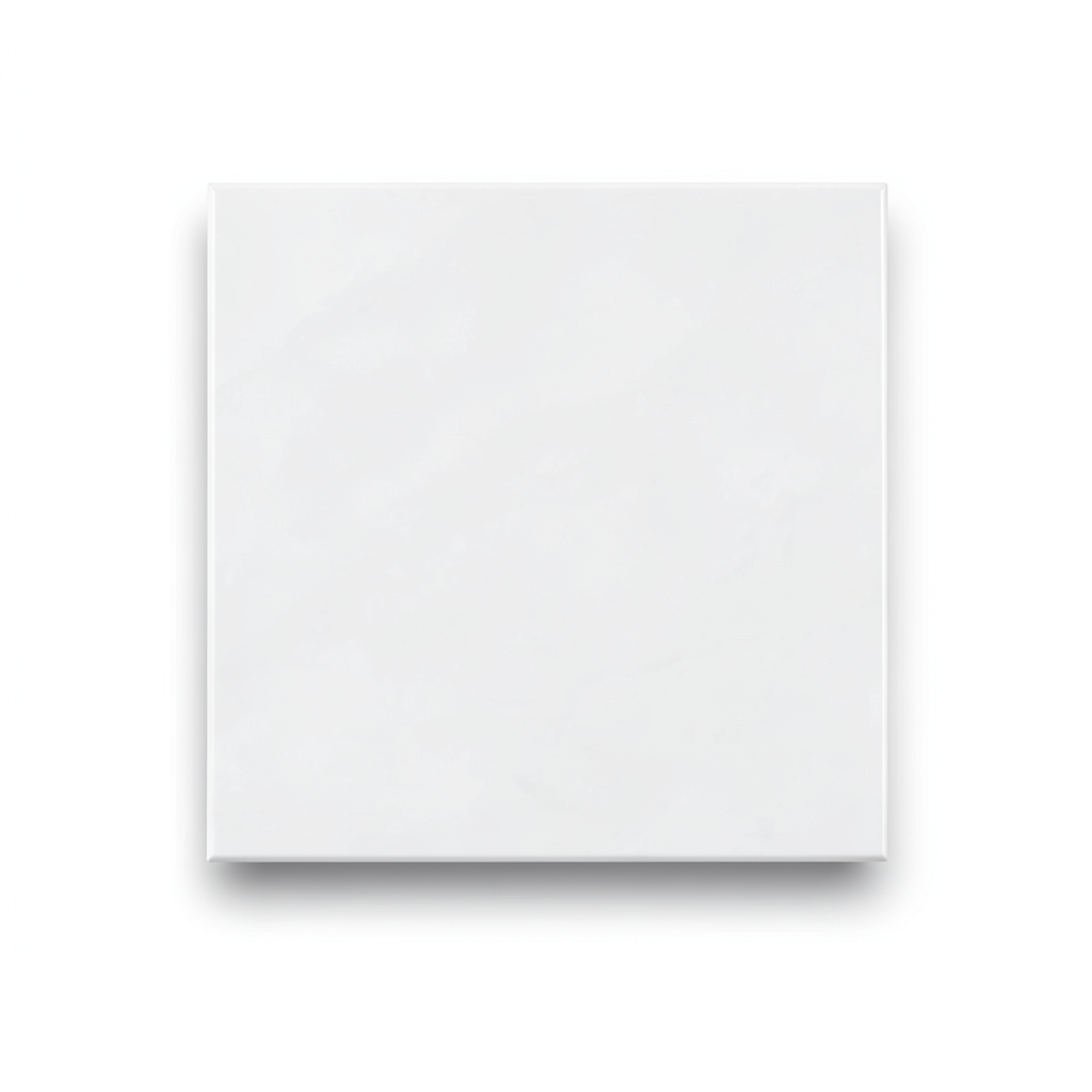 Ceramic Floor Tiles 50x50 cm, White Color